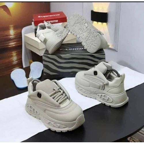 Luxury Brown Sneakers For Men's