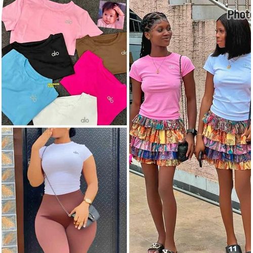 Classic ladies top 1-piece (multicolor)