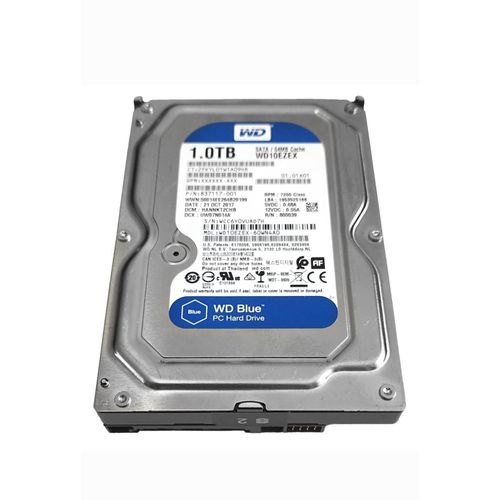 (WD) 1TB INTERNAL HARDDISK DRIVE For Desktop Computers or CCTV Systems