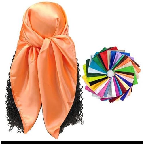 Mixture of Colours Resalable Besutiful Satin Material Ladies Scraves