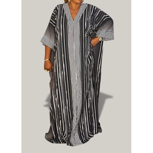 Stripe Bubu Maxi Dress