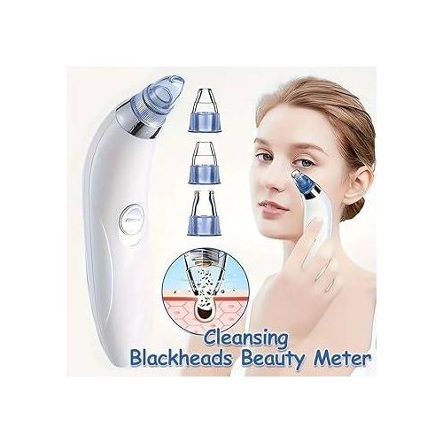 Vacuum suction Blackhead & Pimple Remover for facial cleanser