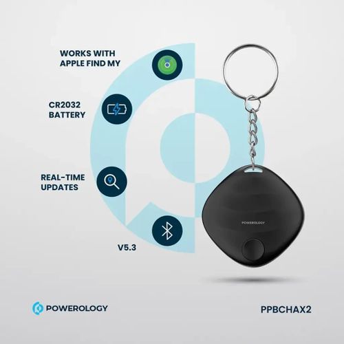 Find My Smart Tag, Bluetooth 5.3, Compatible with Apple Find My Compatible With iOS 14.5 and Above &Mac OS, Real-Time Updates, Replaceable Battery, Traqueur intelligent