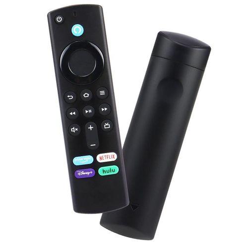 For A mazon Fire TV Stick L5B83G Bluetooth Voice Smart Remote Control(Black)