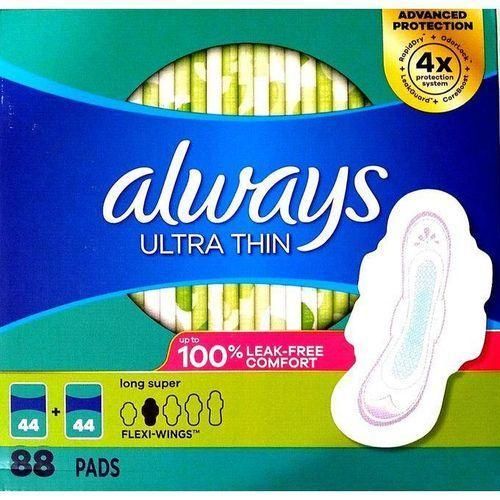 Ultra Thin Long Super Pads - 88 Count