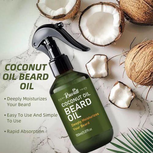 Beard Growth Oil 150ml for All types hair promotes beard growth nourishes follicles reduces breakage stimulates growth increases thickness prevents dandruff keeps clean