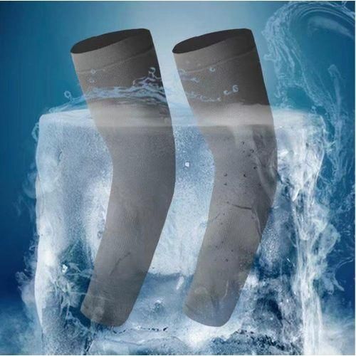 Quality Ice sleeves men's and women's summer arm guards Grey