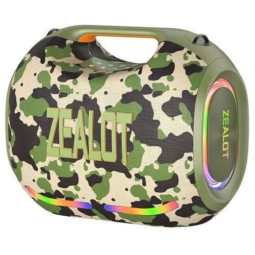 ZE21 Party Box 250W Bluetooth Boombox Speaker Grey-Green