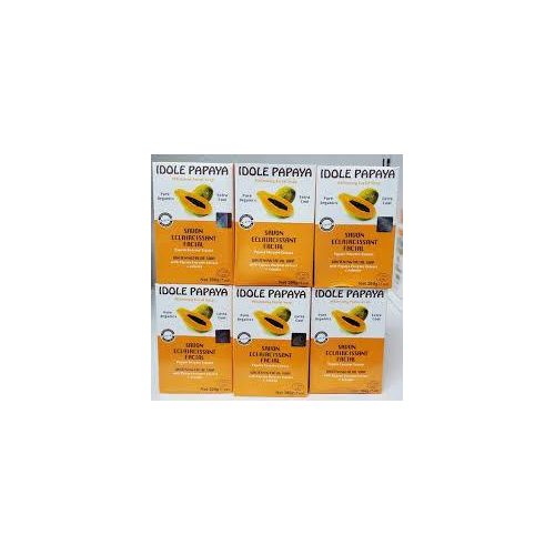Idole Papaya Exfoliating Soap - 6pcs
