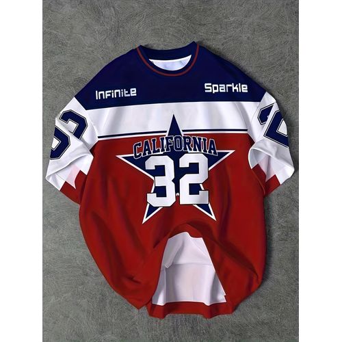 Men's California Theme 32 Number Jersey