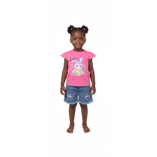 2pc: Top and Jeans Girl Set