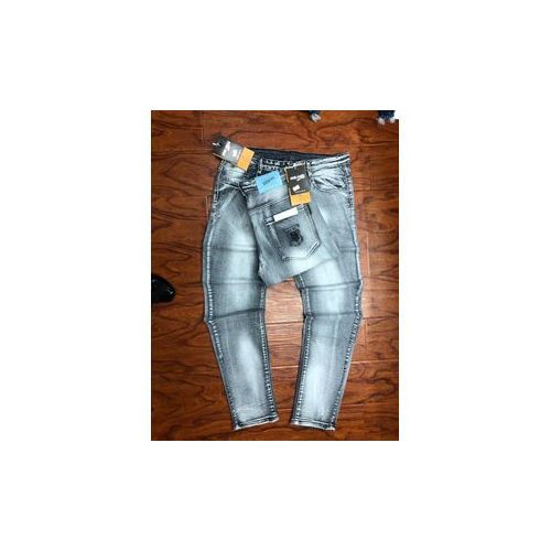 Mens Non Fade Ash Pencil Jeans