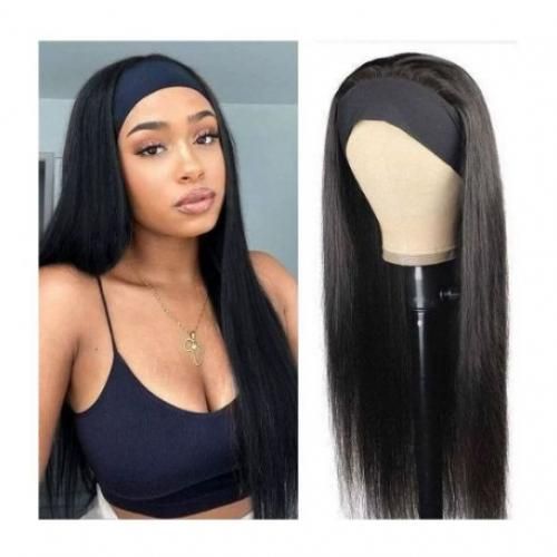 20inches Straight Hair Band Wig