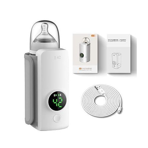 Portable Baby Feeding Bottle Warmer with Display