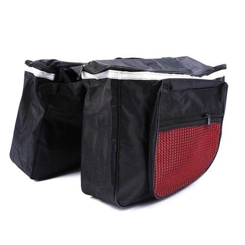 Bicycle Bags Storage Pannier Pouch Waterproof for Cycling Rear Rack Seat Trunk SaddleDefault NO5245