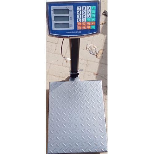 DUAL DISPLAY DIGITAL PLATFORM SCALE 100kg plus ADDITIONAL SCALE BATTERY