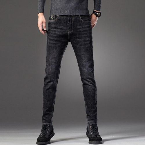 High Quality Jean Trouser For Men - Mixed Black