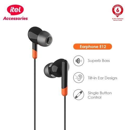 E12 Superb Sound Wired Earpiece With Mic