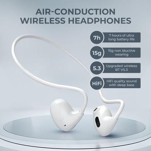 Oraimo Pro Air Earphone With Noise Cancelling Headset Wireless Earphone Neck Hanging Earphones For Gaming,cycling,outdoor/indoor Sports Activities Neckband Bluetooth EàrBuds Wireless Headphone Headset Earphone Aírpods