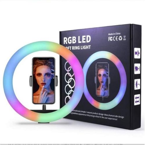 10 inches Ring Light RGB With Stand