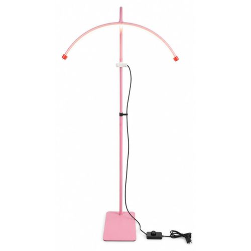 Professional Half Moon LED Floor Lamp – Adjustable Beauty Lash & Makeup Lighting Stand