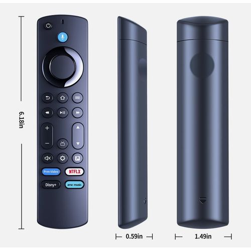 Smart TV Replacement Remote with (Voice Control) For Fire TV Z95 Series OLED 4K Smart TV 65Z95AP, Z85 Z95 W95 W70 Series LED HD Smart TV