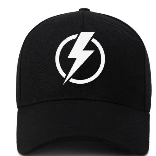 Cute Designer Face Cap - Black