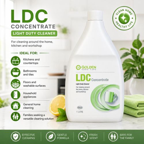 GNLD Light Duty Cleaner (LDC) 1 Litre, Multi-Purpose Household Cleaner, Gentle, Versatile & Biodegradable Formula