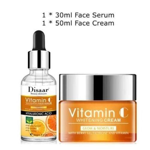 Vitamin c face serum hyaluronic acid cream