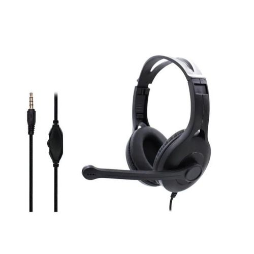 X10 Single jack Headphones Over-The-Ear Earphones Gaming Series with Microphone Design Headphone Headset for Laptop & phone