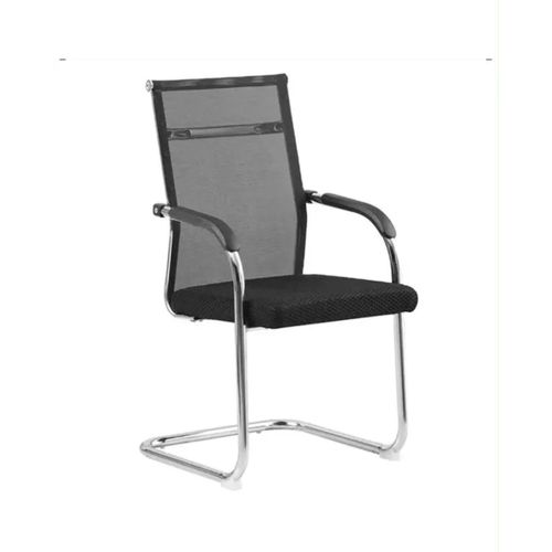 Luxury black mesh visitor chair