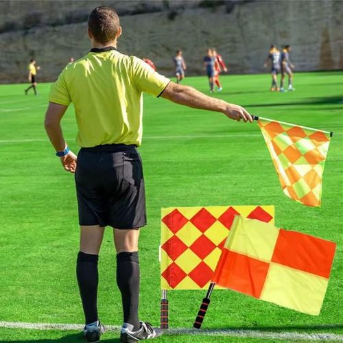 2in1 Referee Football Flag