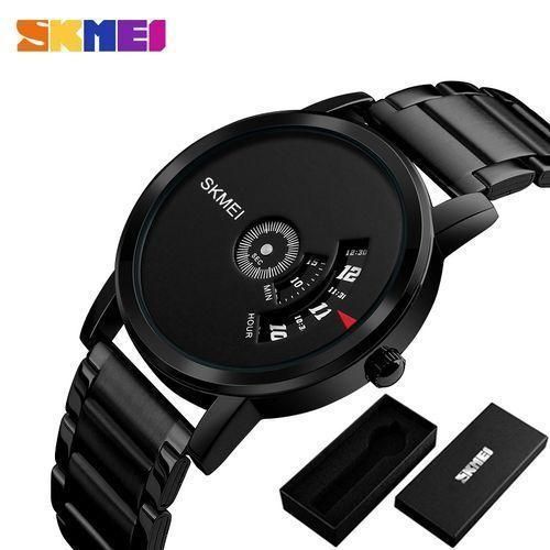 Simple Style Creative Steel Waterproof Men's Watch