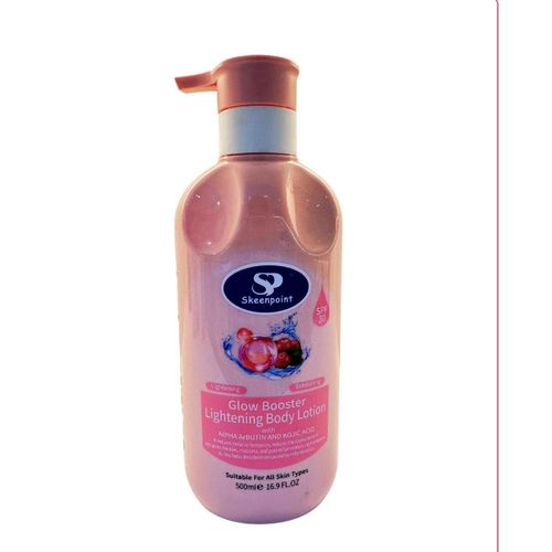 Skeenpointt glow booster lightening & exfoliating body lotion