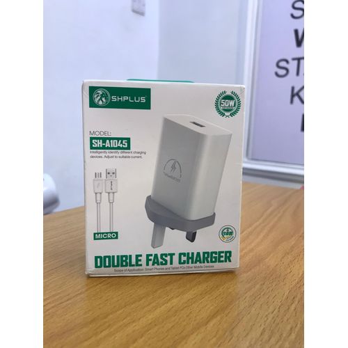 SH-A1045 50W Double Fast Charger – Auto-ID