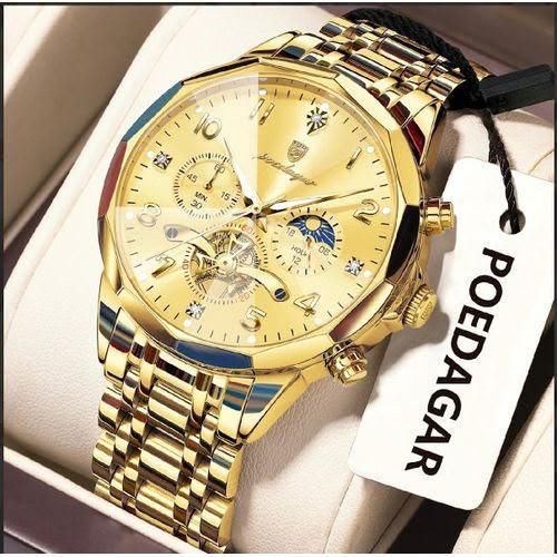 Luxury Chronograph Men’s Wristwatch – Elegant Analog Designer Watch with Premium Quality