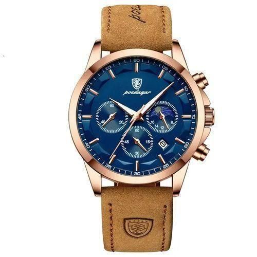 Executive Sophisticate Classic Elegant Fashion Chronograph Men's Quality Wristwatch