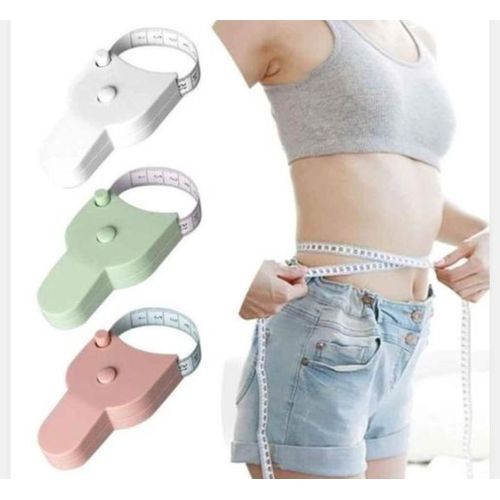 Retractable body measuring tape rule