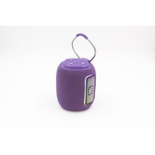 TG-415 Wireless Portable Waterproof Fabric BT Speaker Stereo Bass Woofer Sound HIFI Music Multicolor Outdoor Speaker FM Radio (PURPLE)