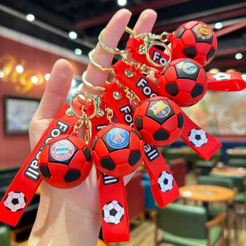 Red Football Club Keychains & Keyholder