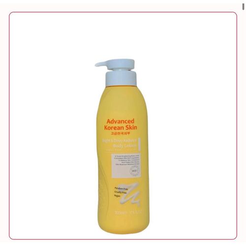 Advancedd korean bright and dewy radiance body lotion 500ml