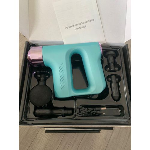 Handheld Fascial Massage Gun Muscle Relaxation With 4 Heads