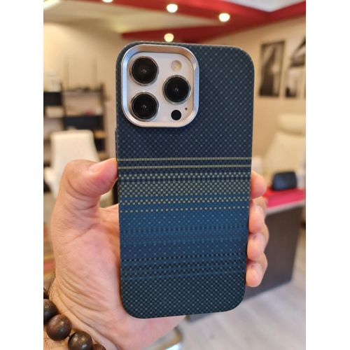Carbon Fiber Texture Magsafe Phone Case For iPhone 15 Pro Max