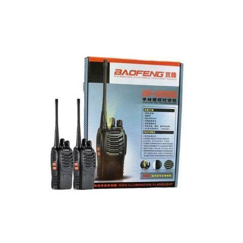 Baofeng 2 Pieces Walkie Talkie BF-888S Two-way Radio BLACK