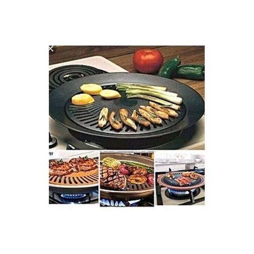 Portable Stove Top Smokeless Stainless Indoor BBQ Grill