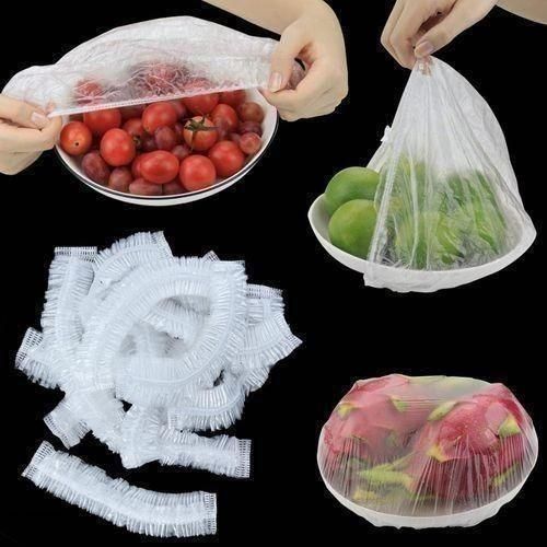 Kitchen Disposable food cover Nylon for Food & Fruits Storage Food Cover - 100 Pcs