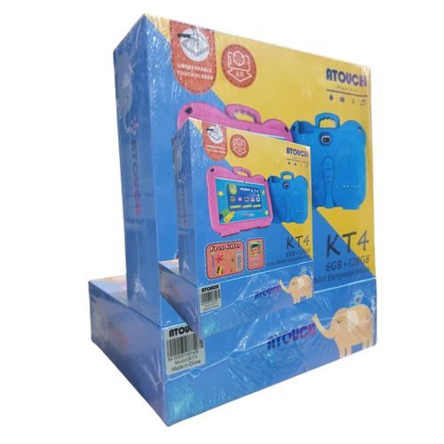KT4 Kids 7"Tablet,6GB-128GB Gorilla Screen-Blue