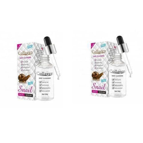 Deep cleansing snail face serum ×2 (Collagen)