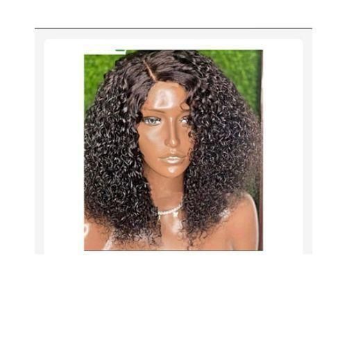 Kinky Baby Curly Wig With Closure Natural Colour
