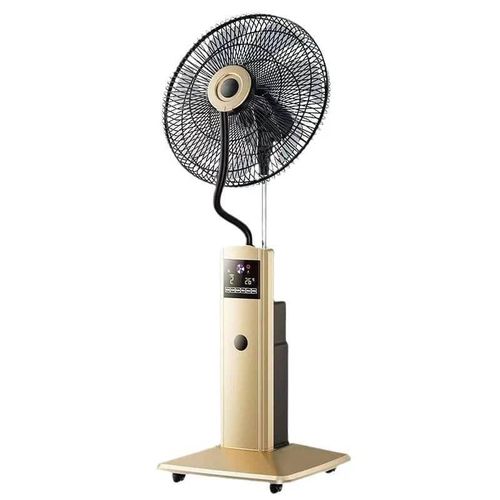 Tower Fan For Bedroom, 70° Oscillating Fans For Indoors, 6 Meters Remote Control Floor Fan, 3 Speeds, 12H Timer, Standing Fans, Misting Fan, Black, Gold(16in Gold)